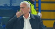 Jose Mourinho 'blows kisses to Chelsea fans' during Stamford Bridge homecoming