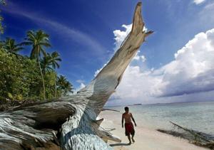 ‘We don’t want to become a memory’: minister of endangered Tuvalu