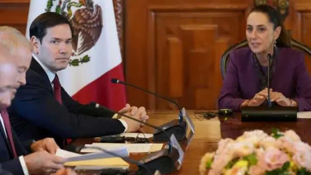 Sheinbaum y Marco Rubio acuerdan seguridad México