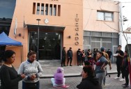 Una madre se roció con alcohol y amenazó con prenderse fuego