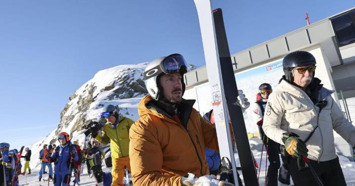 Skiing standout Marcel Hirscher back on snow after ACL injury and on course for the Winter Olympics
