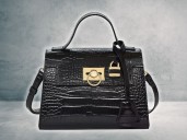 Get the Hermès look at Target – A New Day Mini Top Handle Handbag for $25