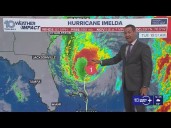 Tracking the Tropics: Hurricane Imelda forms in Atlantic as it curves away from US