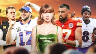 Taylor Swift fans use Travis Kelce engagement to troll Josh Allen, Joe Burrow, Lamar Jackson
