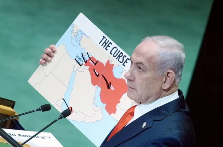 Netanyahu habla a los rehenes desde la Asamblea de la ONU: “Os traeremos de vuelta a casa”