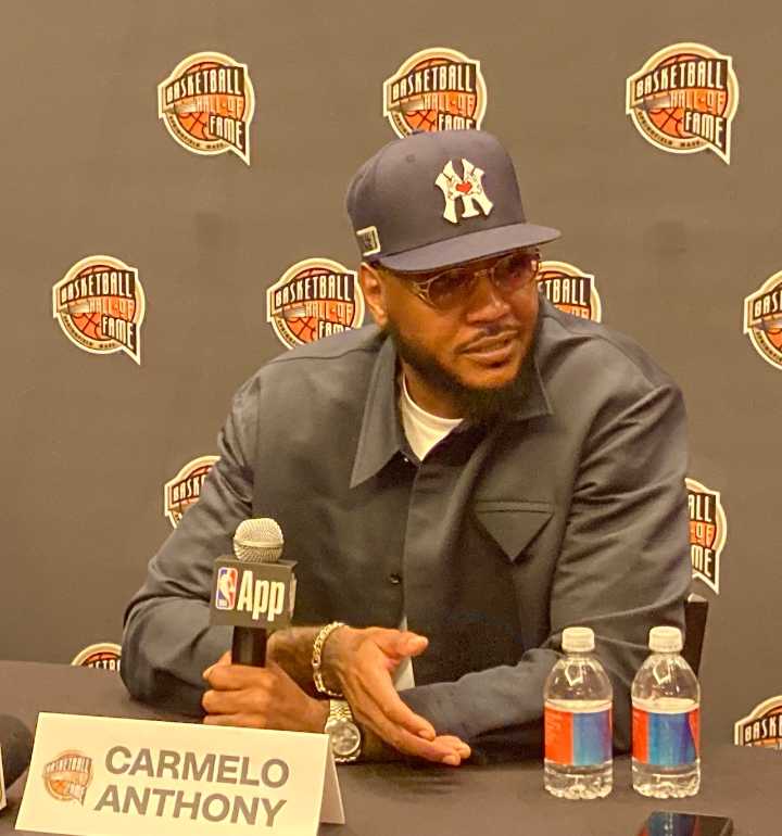 Carmelo Anthony on Syracuse’s 2003 NCAA title: ‘That changed everything’
