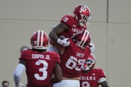 Mendoza, Cooper lead No. 22 Indiana to 73-0 victory over overmatched Indiana State