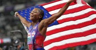 New US sprint star Melissa Jefferson-Wooden helped save her dad's life when she was 17
