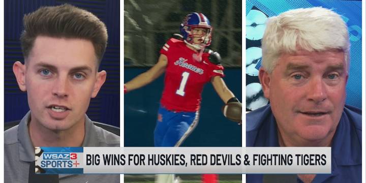WSAZ Sports+ | Big wins for Huskies, Red Devils and Fighting Tigers