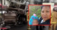 La emotiva foto de abuelita Alicia que salvó a su nieta 10 minutos antes de la explosión de pipa en Iztapalapa