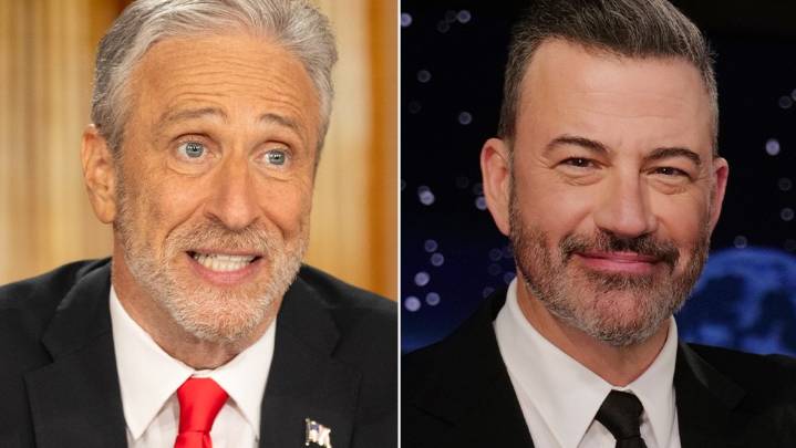 Jon Stewart Hosts Pro-Trump 'Daily Show' Satire After Kimmel Suspension