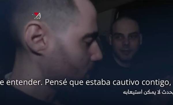 Hamás mostró un video en el que aparecen dos rehenes israelíes