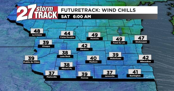 Tracking a fall-like weekend