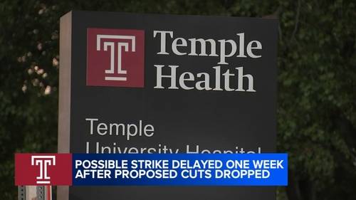 Temple Health nurses, technicians push back possible strike date as talks continue