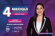 Meoqui Avanza: Primer informe de resultados de Miriam Soto