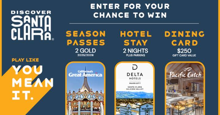 Win a weekend staycation and Discover Santa Clara®