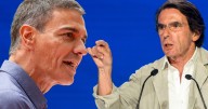 Vea en vídeo el pulso entre Aznar y Sánchez que ha centrado el debate político en España