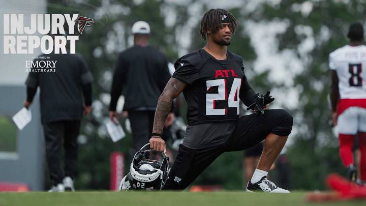 Falcons injury report: A.J. Terrell officially ruled out vs. Carolina Panthers