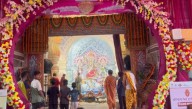 Goddess Durga worship begins with Saptami rituals in Cuttack