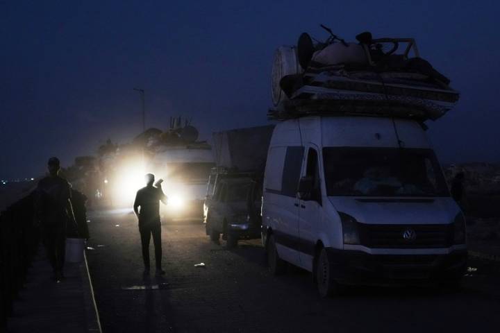 The Latest: Israel military presses on with its new ground offensive on Gaza City