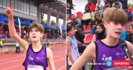 "Dio cátedra fuera de pista": joven atleta emociona con homenaje a su abuela tras ganar final escolar