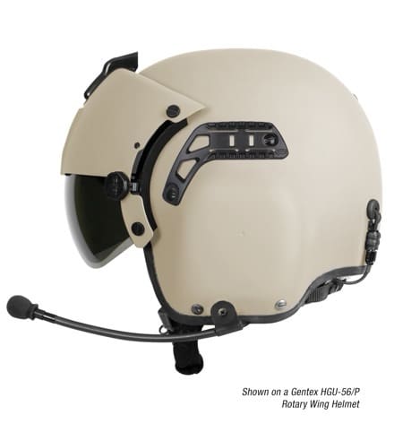 Gentex SideKick ARC Mini Rails for the HGU-56/P | Soldier Systems Daily Soldier Systems Daily