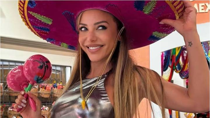 Evangelina Anderson compartió en las redes sus vacaciones en México