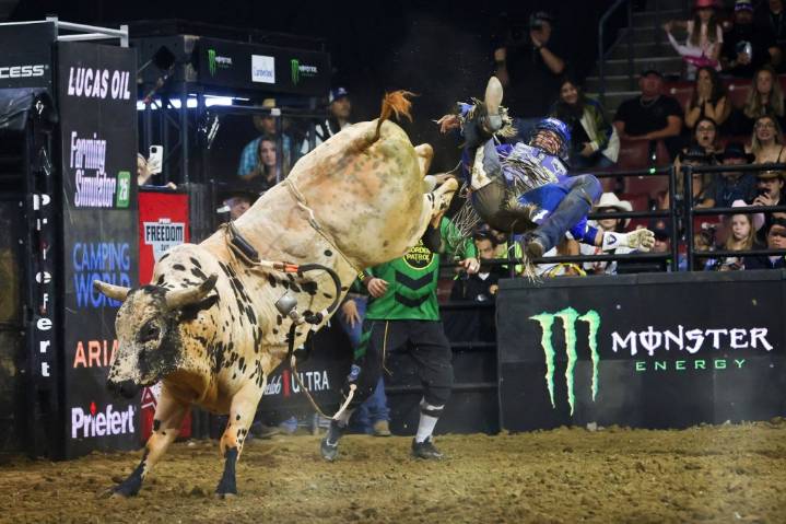Bull rider Cody Jesus’ journey to PBR Teams event at Honda Center has been an adventure