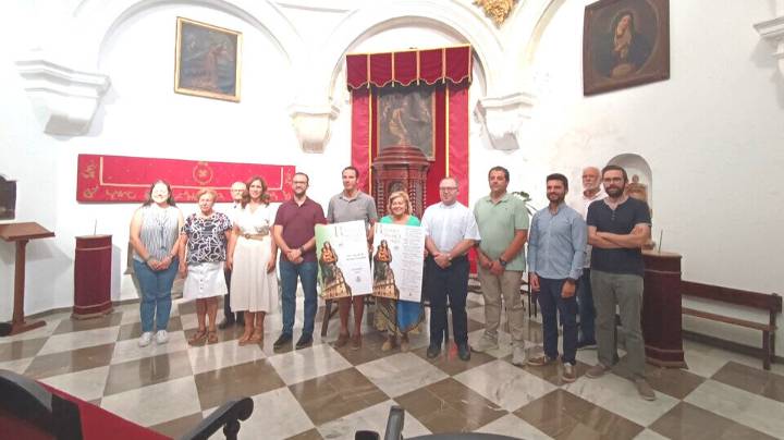 Presentados los actos con motivo de la presencia de la patrona de Alcalá en el Rosario Magno