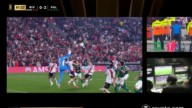 Polémica en el Monumental: el VAR anuló un posible penal para River ante Palmeiras
