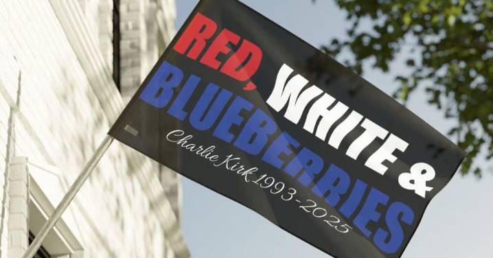 The Red, White, and Blueberries Merch Is Designed to Memorialize Charlie Kirk