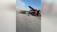 Northwest Harris County: Southbound SH-249 lanes blocked by dropped forklift, sheriff says