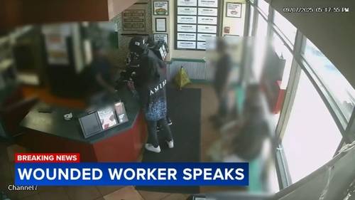 Wingstop employee injured in City Avenue shooting speaks out; new video released by Philadelphia police