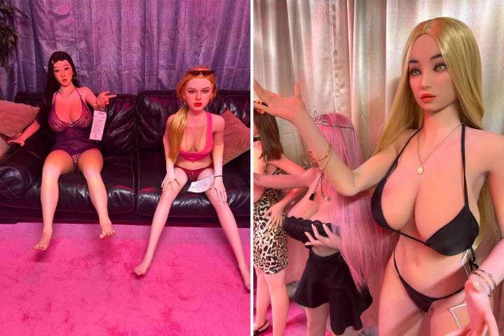 Exclusive | Secret NYC sex doll showroom gives customers a chance to get up close and personal with kinky 'partner'