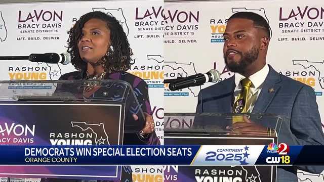 Democrats celebrate special election wins in Central Florida