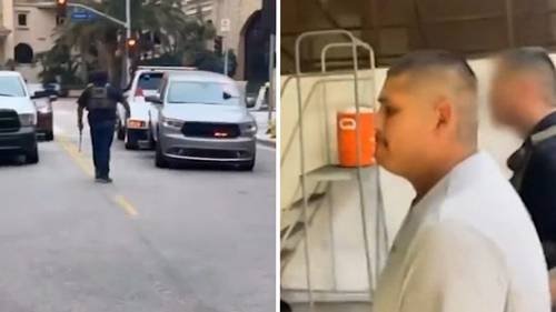 Agentes federales arrestan a hombre acusado de remolcar ilegalmente uno de sus vehículos durante redada de inmigración