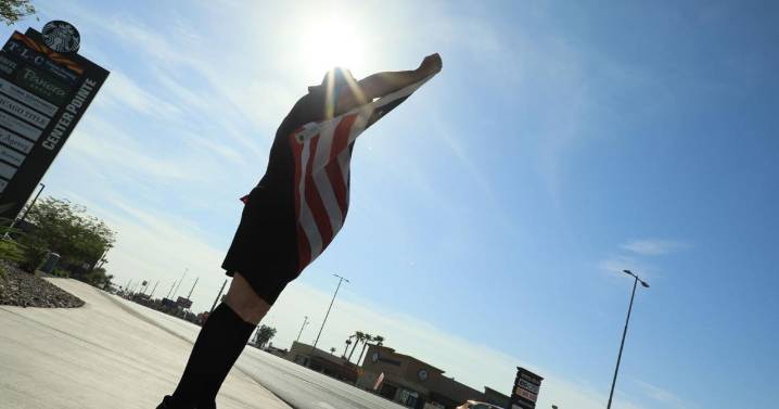 Protesters rally for American workers on Labor Day