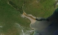 Asombro por cómo suena el Río de la Plata, según la NASA