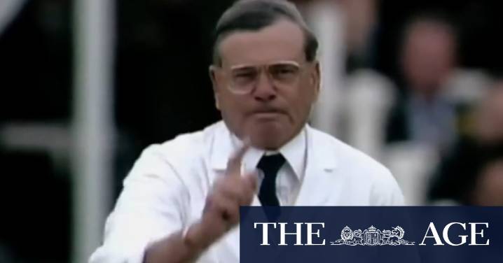 Tubby pays tribute to 'Dickie' Bird