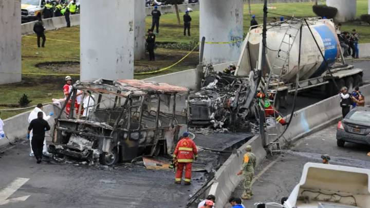 Explosión de pipa en Iztapalapa
