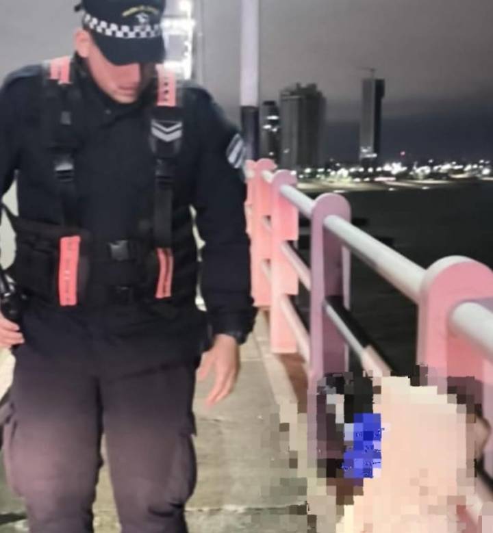 CHACO: Policías Evitaron Que un joven Atente contra su vida en el Puente Chaco