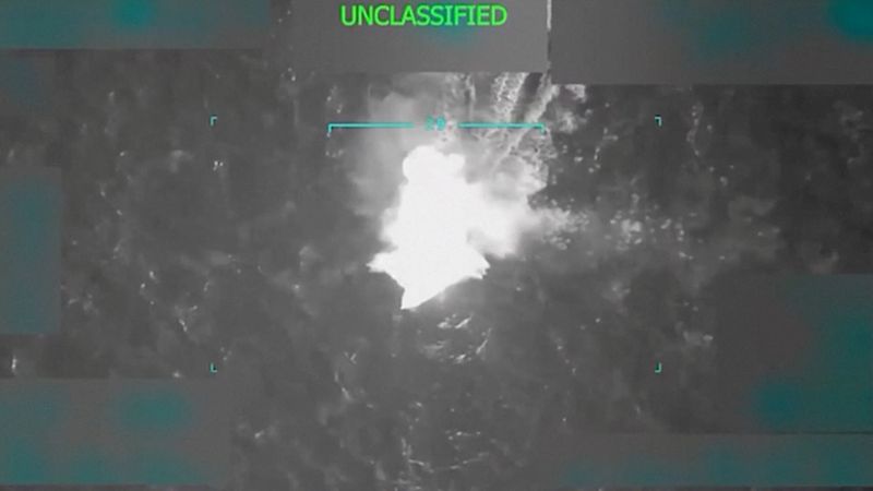 Trump defends US strike on boat from Venezuela he says was carrying drugs