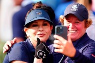 Celebs hit the golf course in New York for Ryder Cup All