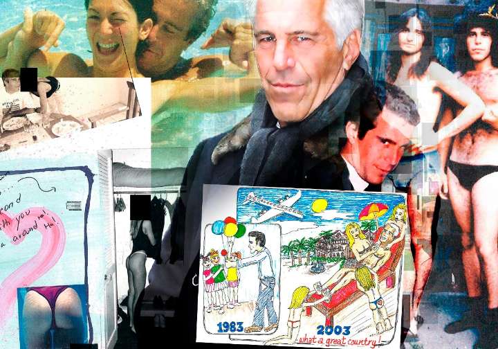Así es el sórdido álbum de cumpleaños de Epstein que ha provocado el escándalo en EE UU