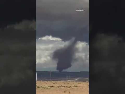 Tornado touches down on lands of the Navajo Nation in southeastern Utah #shorts