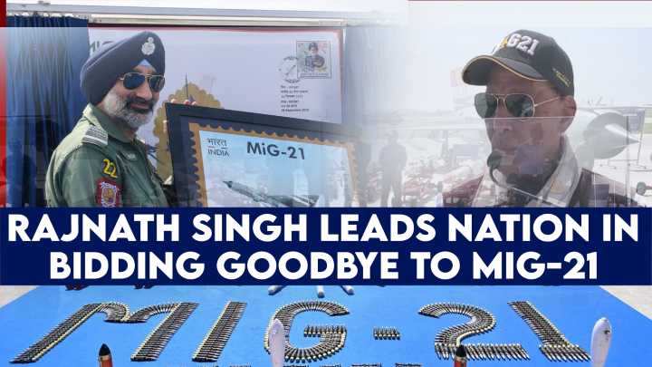 “1971 War To Kargil Conflict, From Balakot Airstrike To Op Sindoor”: Rajnath Singh Pays Tribute To “National Pride” MiG