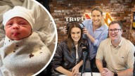 Katie Lamb: Perth Triple M breakfast host gives birth to first child with partner Martene Pearman
