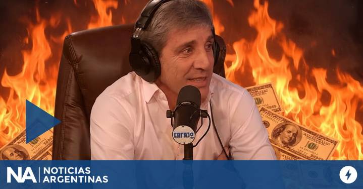 🔴Luis Caputo EN VIVO: minuto a minuto del ministro de Economía por el stream Carajo