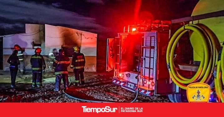 No hubo heridos Se incendió la garita del basural municipal