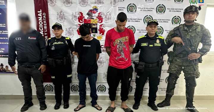 Estos son los nombres de los capturados por presuntamente integrar una de las más temidas bandas de sicarios en el Tolima
